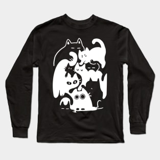 cat graphic Long Sleeve T-Shirt